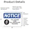 Signmission 3.5 in Height, 5 in Width, Vinyl Decal, Rectangle OS-2PACK-NS-D-35-L-12435 - alternate 4